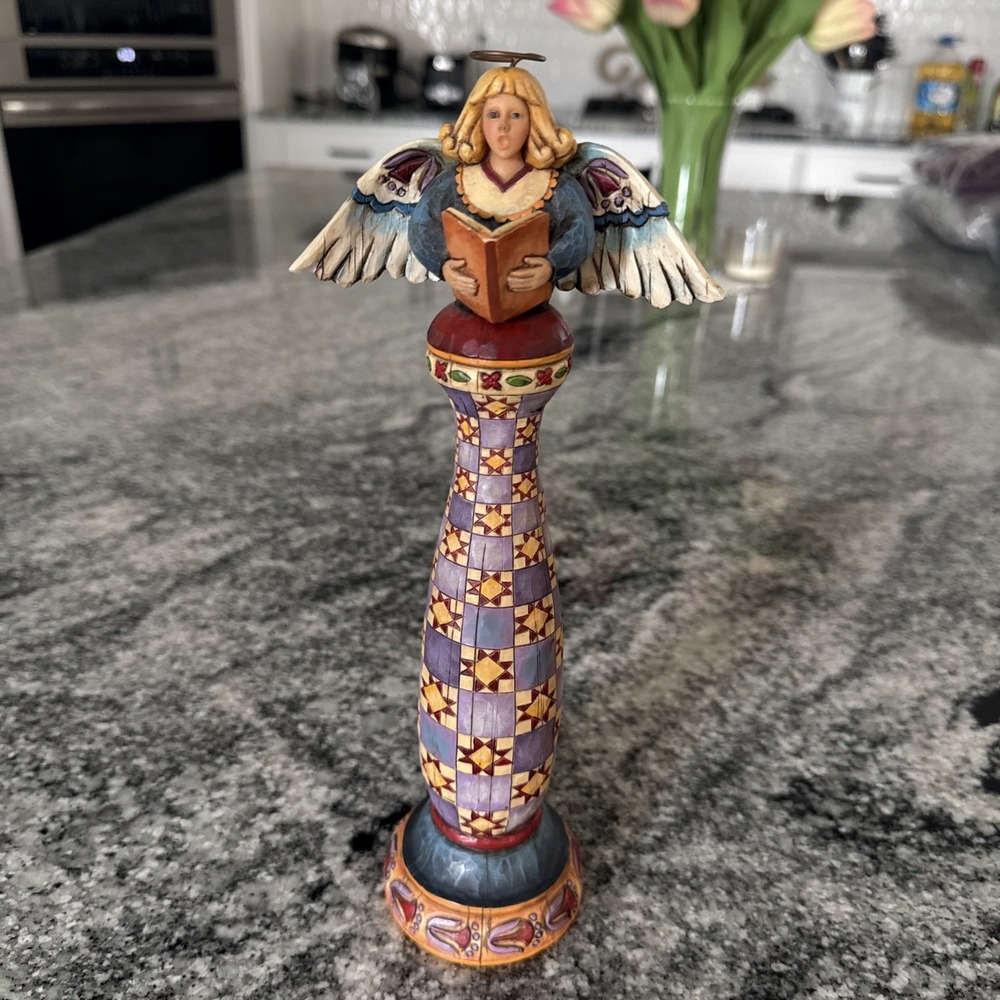 2005 Jim‎ Shore Heartwood Creek "Celebrate With Harmony" Angel Enesco #4002422